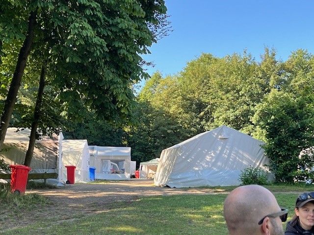 Zelte im Zeltlager Adlerhorst