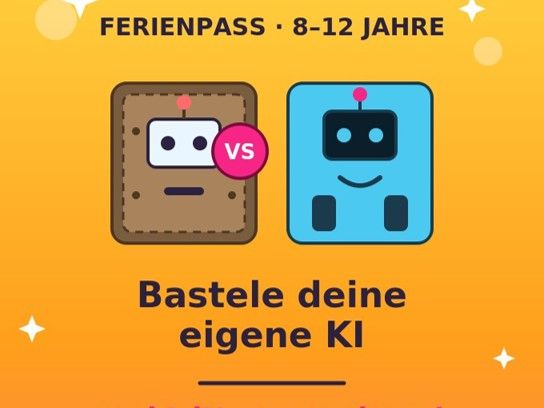 Poster mit KI Veranstaltung