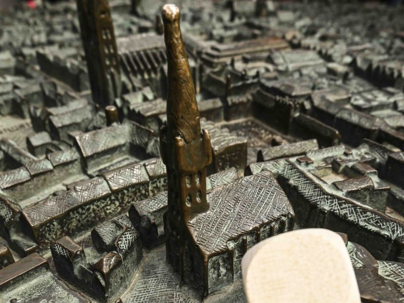 Würfel auf Stadtplan