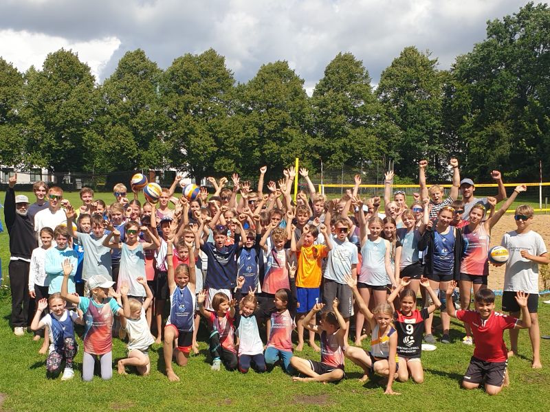 Gruppenfoto 2026 Beachvolleyball Camp Lübeck