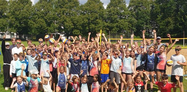 Gruppenfoto 2026 Beachvolleyball Camp Lübeck
