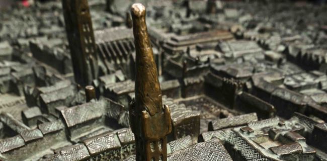 Würfel auf Stadtplan
