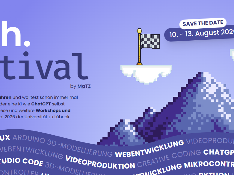 Banner der tech.festival Website