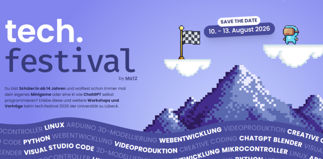 Banner der tech.festival Website